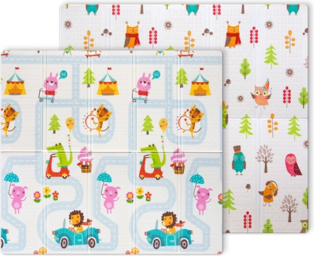 Opvouwbare schuimmat Play Street