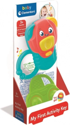 Interactieve sleutel met bijtring BABY CLEMENTONI
