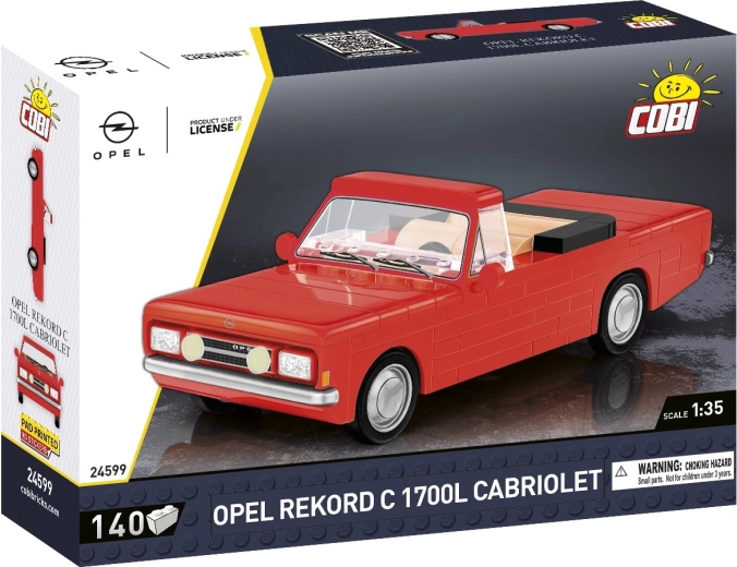 Cobi Opel Rekord C 1700L cabriolet 1:35 - 1 stuk