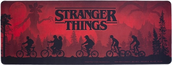 Gamingmuismat Stranger Things klassiek logo