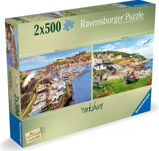 Ravensburger puzzel schilderachtige landschappen: Yorkshire 2x500 stukjes