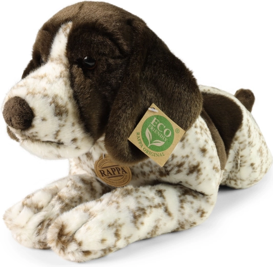 Pluchen Duitse staande hond 43 cm eco-friendly