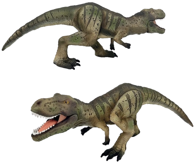 Bullyland tyrannosaurus rex – handgeschilderd dinosaurusfiguurtje