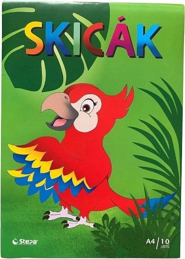 Schetsblok A4 10 vellen 180 g/m²