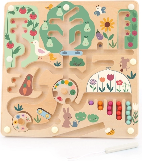 Vilac houten magnetisch doolhof Tuin (Sarah Betz)