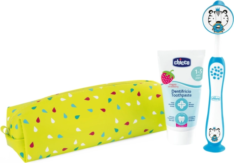 Chicco reisset tandhygiëneset voor kinderen Tiger 3+