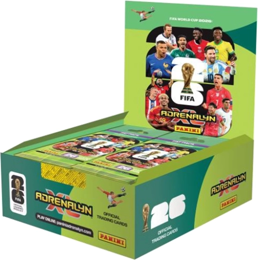 FIFA World Cup 2026 Adrenalyn XL – fat pack box (10 pakjes)