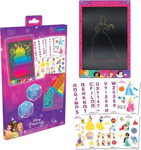 Teken-LCD-tablet DISNEY Prinsessen van Lexibook