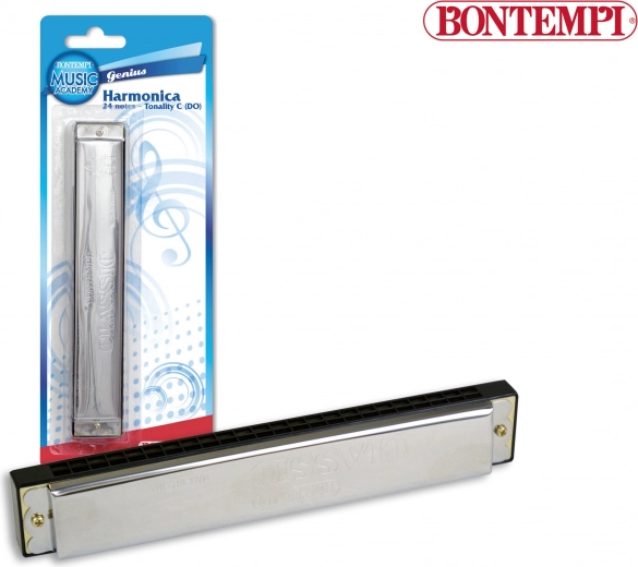 Metalen mondharmonica voor kinderen Bontempi