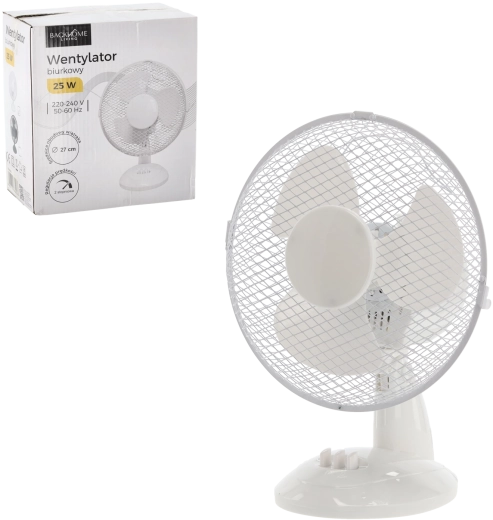 tafelventilator wit 25 W