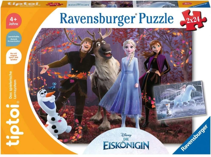 Ravensburger tiptoi puzzel voor kleine ontdekkers Frozen - 1 stuk