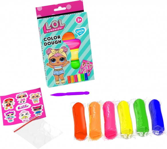 L.O.L. Surprise! snel drogende boetseerklei – set van 6 zakjes