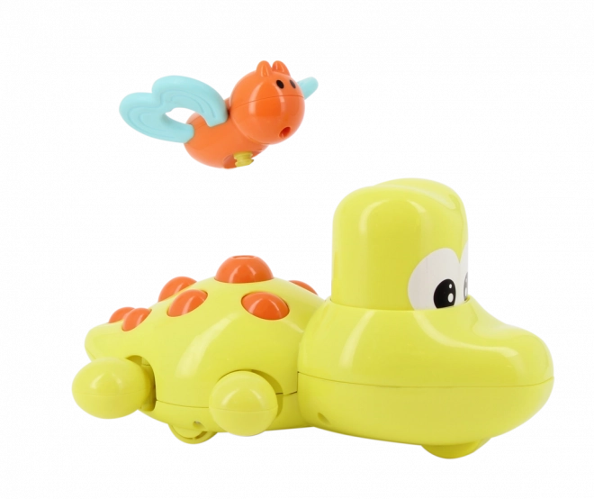 Krokodil met geluiden en bijtje-bijtring