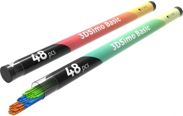 Filament PCL voor 3D‑pen Basic – groen, blauw, bruin (15 m)