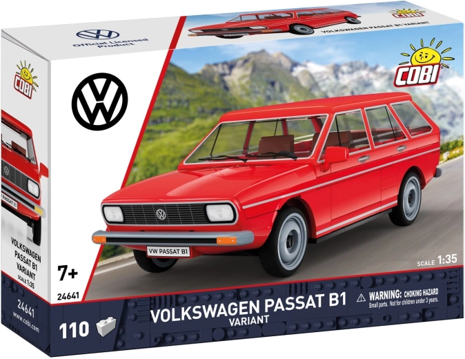 Bouwset COBI Volkswagen Passat B1 Variant 1:35 (110 onderdelen)