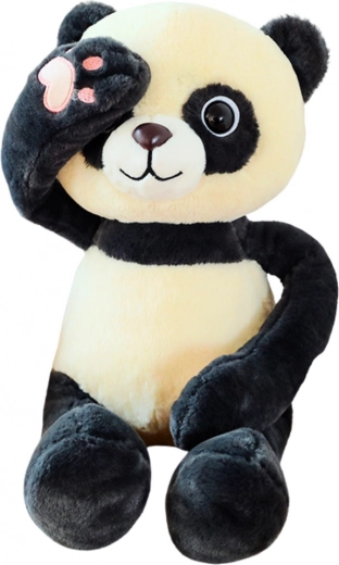 Pluchen panda met magneten 23 cm