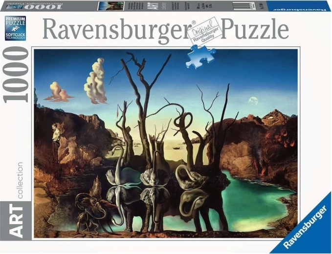 Puzzel 1000 stukjes Dali van Ravensburger