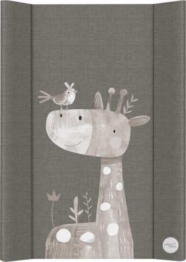 Ceba Baby harde aankleedkussen voor babybed 50 × 70 cm basic friendly giraffe