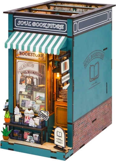 Boekensteun Ziel-Boekhandel – bouwpakket voor kinderen