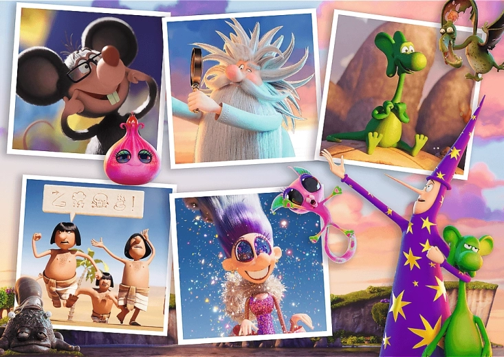 Puzzel 200 stukjes - Avonturen van Draak Diplodok