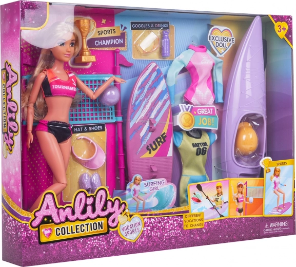 Pop Olga op vakantie met accessoires