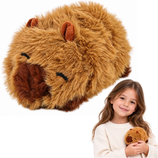Bruine pluchen capibara 16 cm