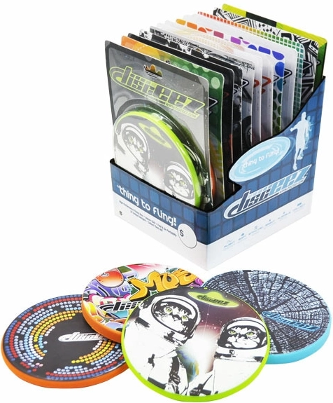 Frisbee Disceez met cool design