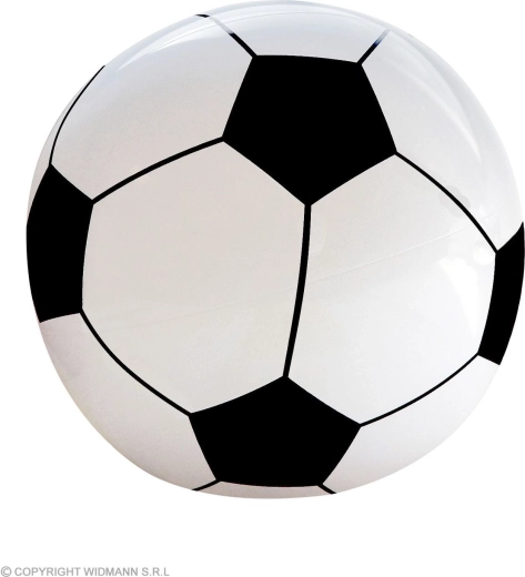 Opblaasbare voetbal 25 cm