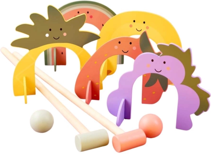 Jabadabado houten croquet voor kinderen