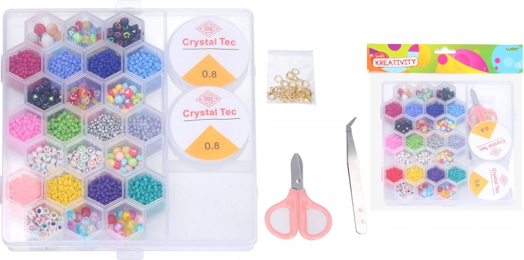 Kralenset met accessoires