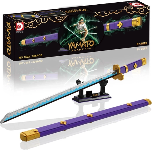 Bouwset Yamato-zwaard, 936 onderdelen