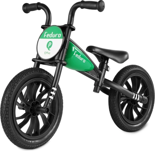 Loopfiets Qplay Feduro groen