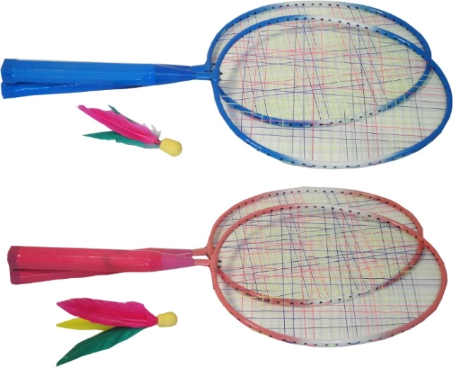 Kinder-badmintonset met shuttle