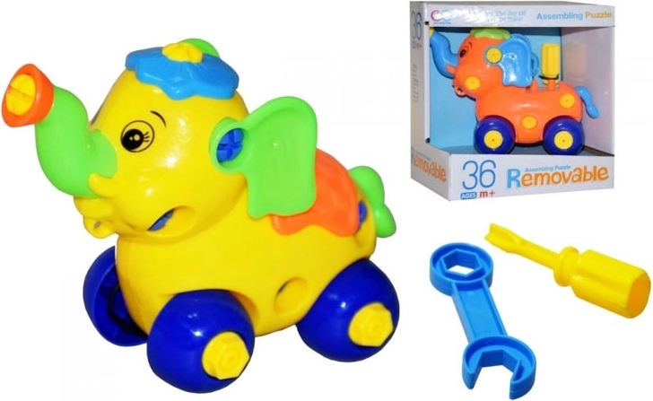 Montage-diertjes voor kinderen