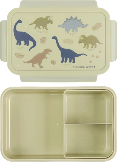 A Little Lovely Company broodtrommel voor kinderen – Dinosaurussen