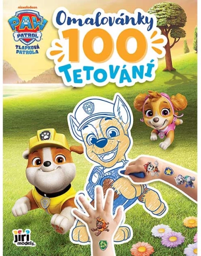Kleurboek en 100 tatoeages Paw Patrol