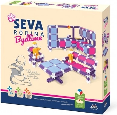 Seva Rodina – Wonen, bouwset voor kinderen (564 stukjes)