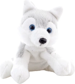 Pluchen husky 15 cm