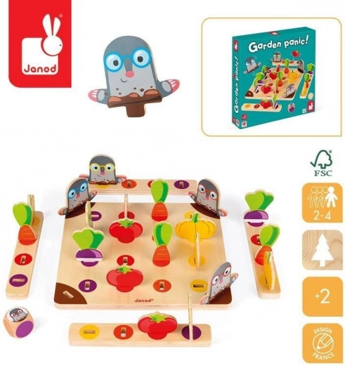 Janod racespel Pas op, mol!