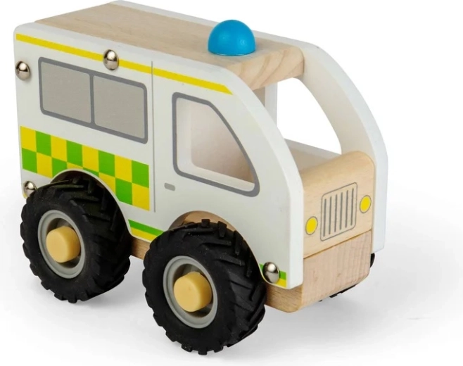 Bigjigs Toys houten mini-ambulance