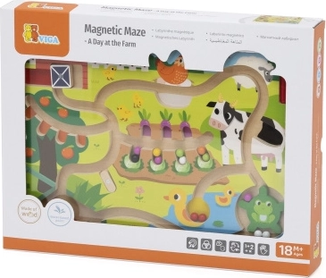 Viga magnetisch labyrint Dag op de boerderij