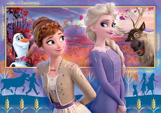 Puzzel 60 stukken Super Color Frozen 2