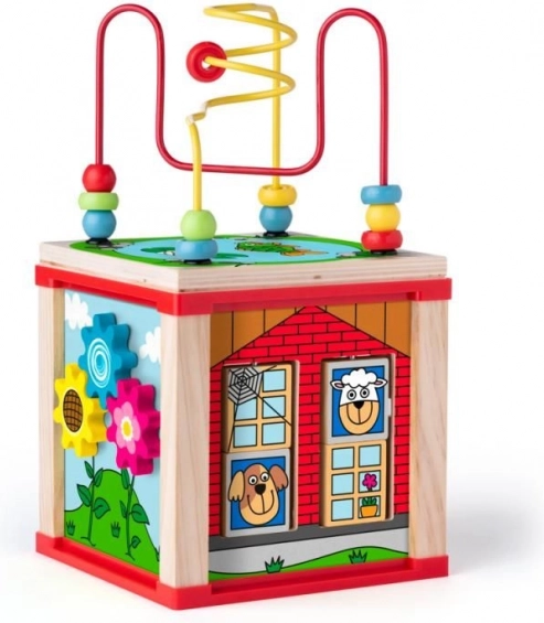Activity cube klein huisje