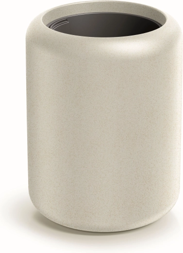 Ethick ulpho midl bloempot 48 cm met inzet, zandkleurig - 1 stuk