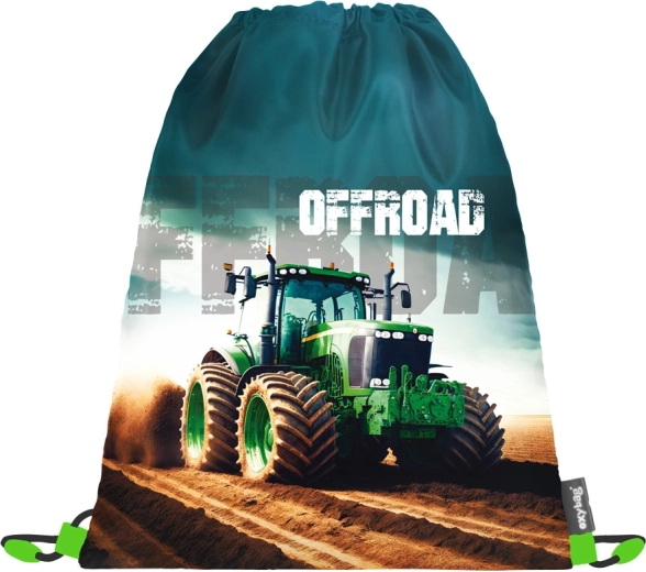 OXYBAG gymsack met tractormotief 30 × 37 cm