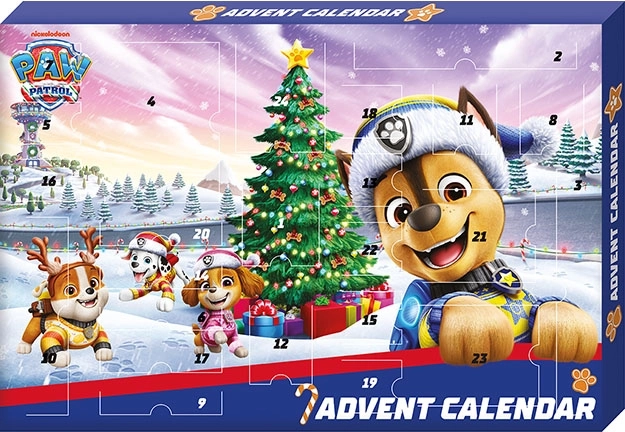 PAW PATROL adventskalender voor jongens