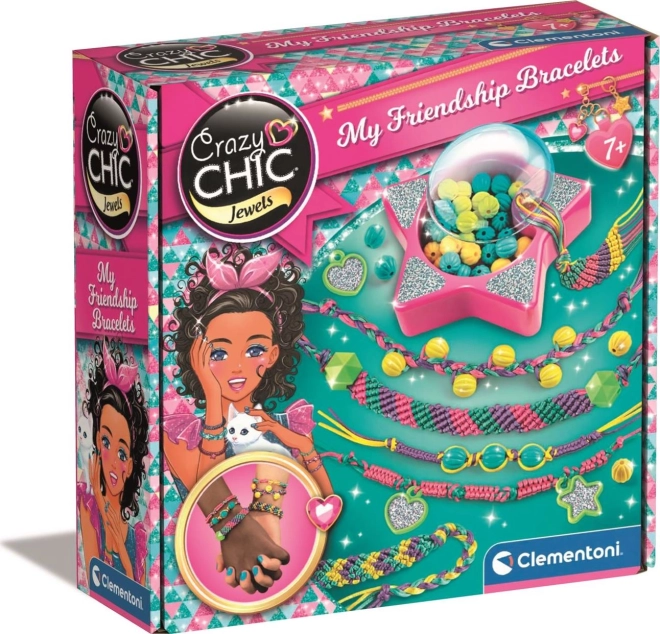 Creatieve set CRAZY CHIC – vriendschapsarmbanden