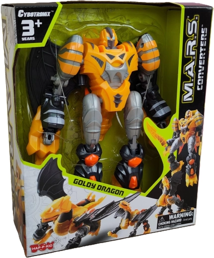 Transformeerbare robot M.A.R.S Converters Goldy Dragon