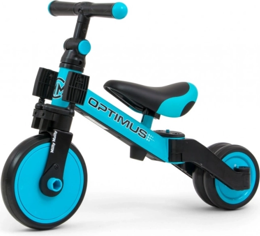 Kinderloopfiets 3-in-1 OPTIMUS blauw