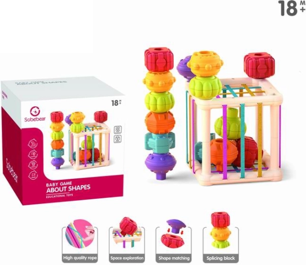 Educatieve kubus – vormenstoof